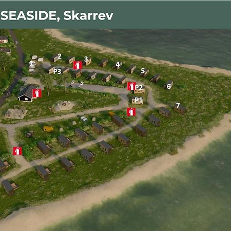ホテル Tiny Seaside - Skarrev オーベンロー エクステリア 写真